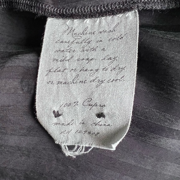 Raquel Allegra Black maxi trench coat size 0 - Picture 13 of 16